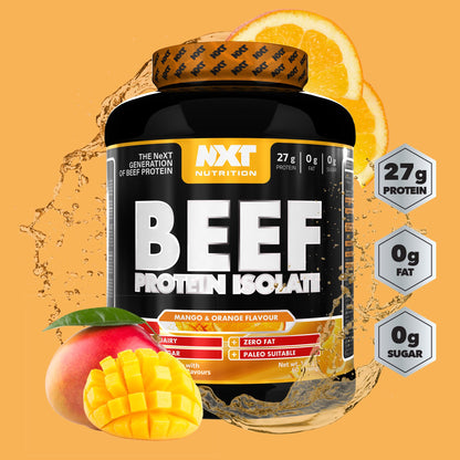 NXT Nutrition Beef Protein Isolate Powder - Protein Powder High in Natural Amino Acids NXT NutritionBuy Supplements Australia