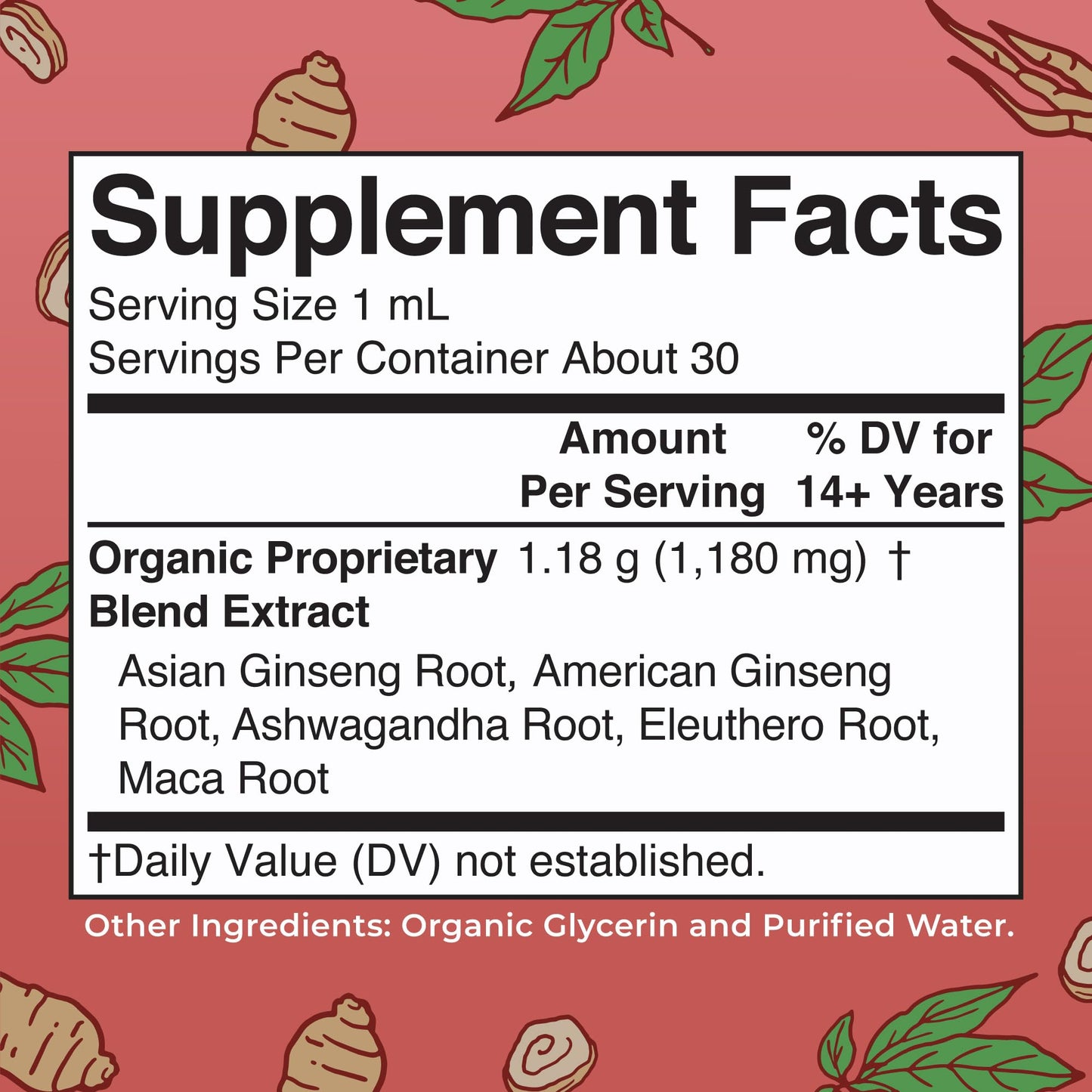 MaryRuth Organics Herbal Supplement for Brain Function | Boost Energy | Memory | Vitality USDA | Ginseng with Ashwagandha | Eleuthero and Maca Root Extract | 1 Fl Oz MARYRUTH'SBuy Supplements Australia