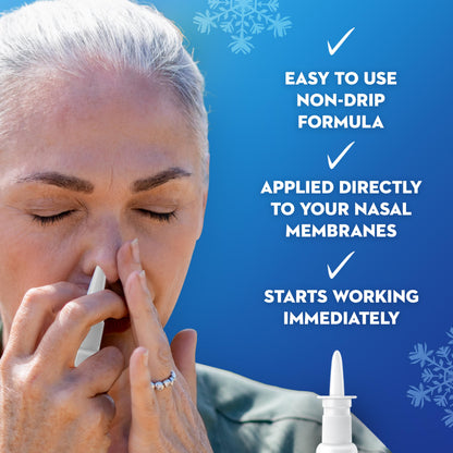 Mucinex Sinus-Max Nasal Spray Decongestant, 12 Hour Over-The-Counter Medication Nose Spray for Sinus Relief, Nasal Decongestants for Adults & Sinus Congestion, Clear & Cool 3/4 Fl Oz(22ML) Mucinex buy supplements Au