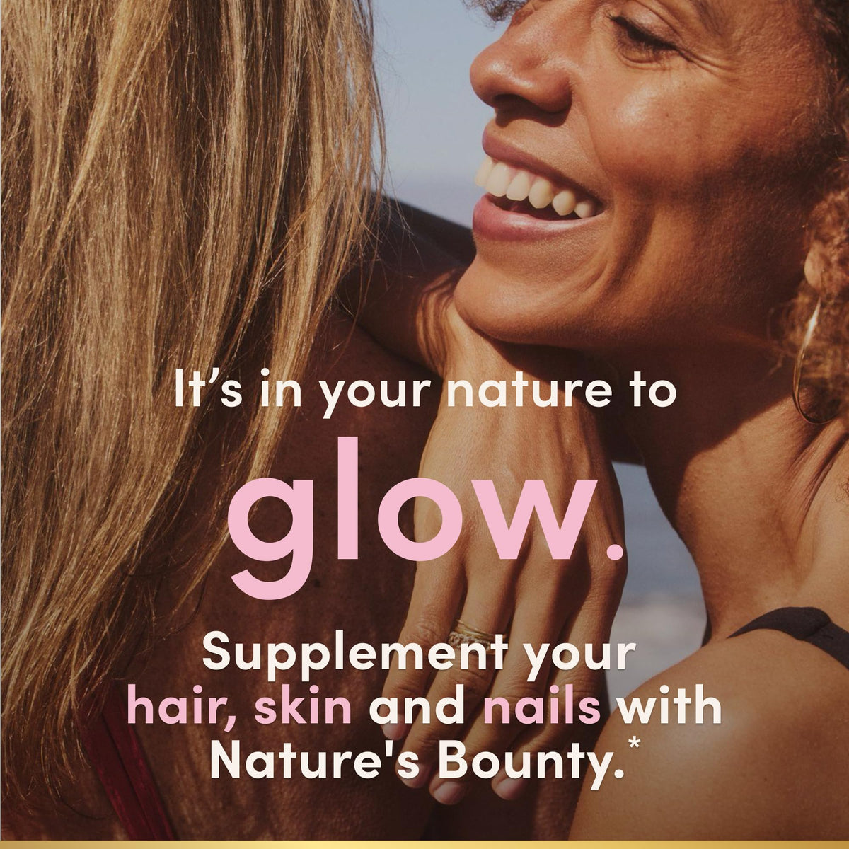 Nature's Bounty Optimal Solutions Hair, Skin & Nails with Biotin and Collagen, Citrus-Flavored Gummies Vitamin Supplement, 2500 mcg, 80 Ct, 40 Total Servings Nature's BountyBuy Supplements Australia