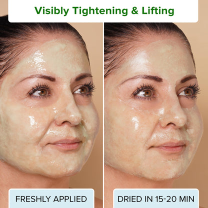 Ebanel Collagen Peptides Wash-Off Face Mask Set, 8 Pack Instant Skin Tightening and Lifting Masks, Brightening Face Mask with Niacinamide, Glutathione, Hyaluronic Acid, Vitamin C, Cica, B5, Albumen Ebanel buy supplements Au