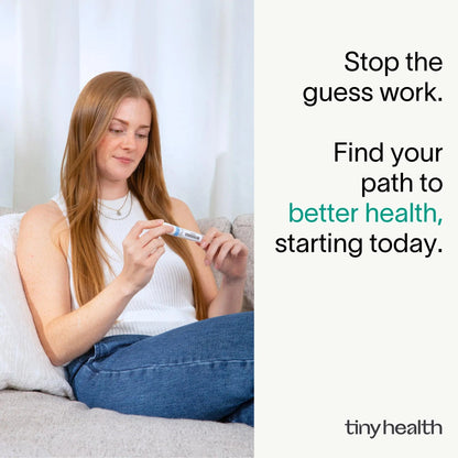 Tiny Health Gut Health Test Kit for Adults, Fast & Mess-Free, Home Test for Women and Men with Easy Ship-in Kit, 3-4 Weeks Results, Understand Biomarkers with Expert Insights Tiny HealthBuy Supplements Australia