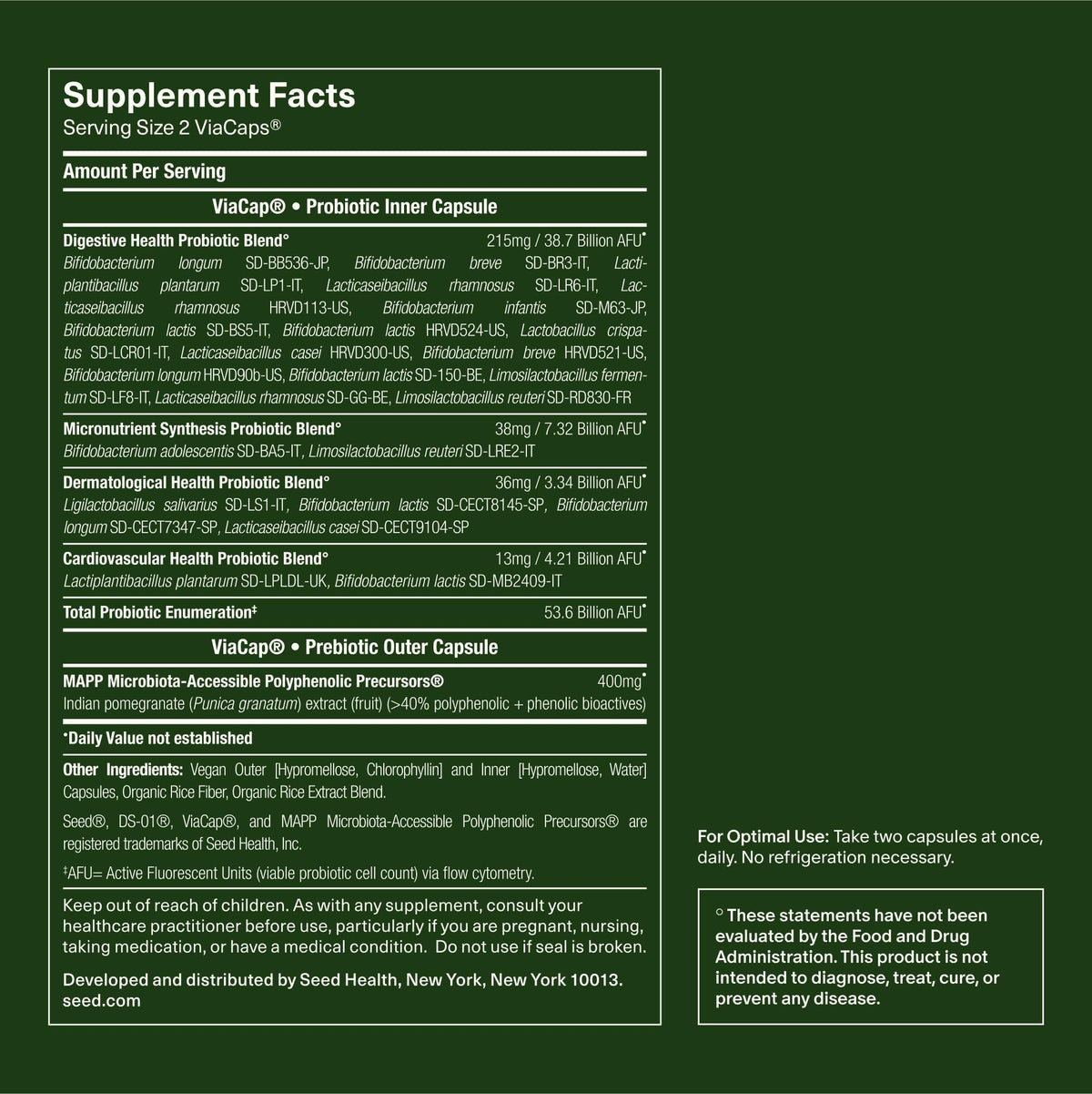 Seed 14 Day Gut Reset - Prebiotic and Probiotic for Women & Men - Digestive Health, Gut Health, Rapid Gut Recovery, Bloating & Constipation Relief - Vegan & Shelf-Stable - 28 Capsules (14-Day Supply) Visit the Seed StoreBuy Supplements Australia
