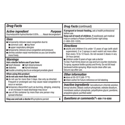 GoodSense Maximum Strength Nasal Spray, Fast Powerful Congestion Relief For Colds and Allergies, 1 Fluid Ounce GoodSense buy supplements Au