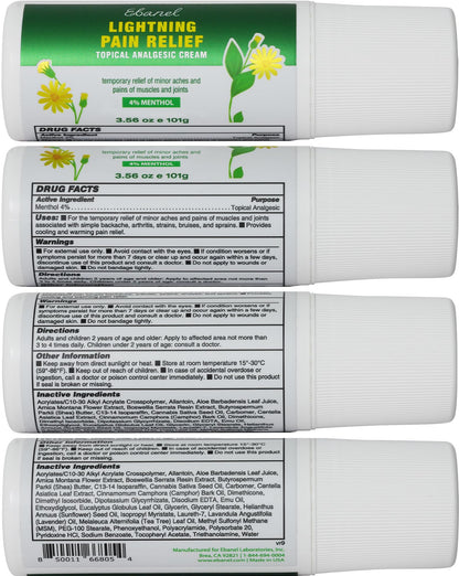Ebanel Pain Relief Roll On for Arthritis, Foot, Back, Joint, Neck, Strains & Sprains with Menthol, Camphor, Arnica, Emu Oil, MSM, Boswellia, Targeted Muscle Pain Relief Roll On Ebanel buy supplements Au
