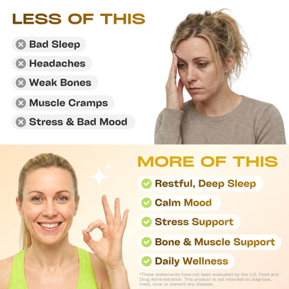 GoBiotix Magnesium Glycinate Powder – Cortisol Supplements for Women and Men – High Absorption Magnesium Complex Calm Supplement with Citrate, Malate – Sugar Free – 420 mg, 60 Servings - Honey Citrus GOBIOTIXBuy Supplements Australia