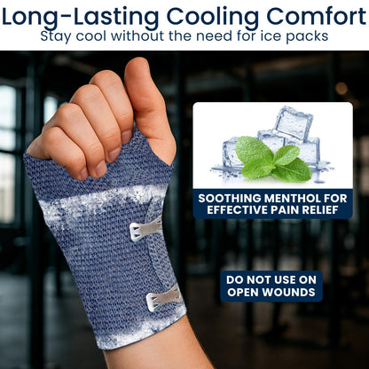 Dr Pat's Ice Tape - Cooling Bandage Wrap Athletic Tape - Compression Instant Cold Compress Wrap with Menthol - Elastic, Athletic for Sore Muscles, Pain Relief Now, Swelling, Recovery, Sports Dr. Pat's buy supplements Au