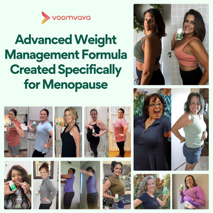 VoomVaya MenoSlim Advanced Menopause Weight Loss for Women – Menopause & Perimenopause Supplement for Women – Supports Healthy Metabolism & Overall Wellness – 60 Capsules VoomVayaBuy Supplements Australia