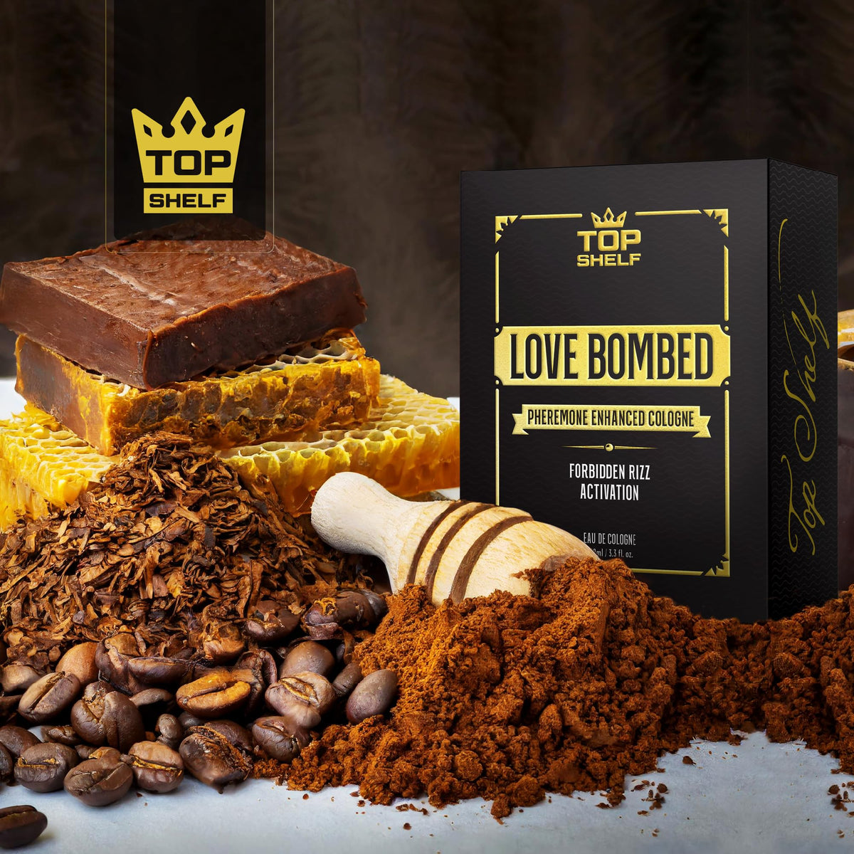 Join Top Shelf Grind Love Bombed - Pheromone Cologne for Men | Bold Attraction Join Top Shelf GrindBuy Supplements Australia