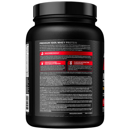 MuscleTech NitroTech 100% Whey Gold Protein Powder, Build Muscle Mass, Whey Isolate Protein Powder MuscletechBuy Supplements Australia
