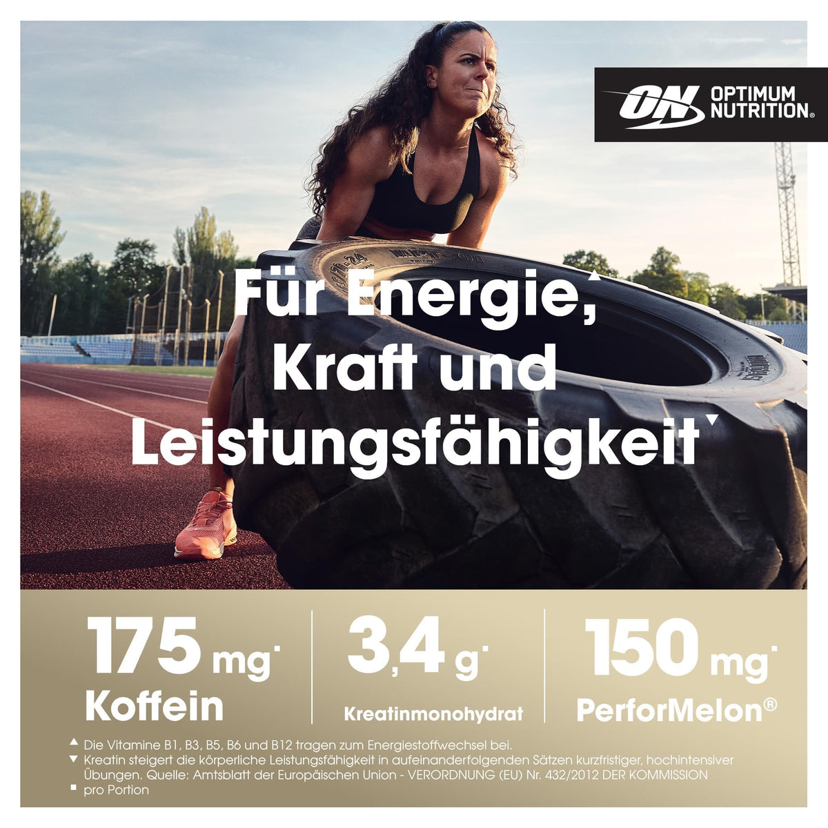 Optimum Nutrition Gold Standard Pre Workout Powder, Energy Drink with Creatine Monohy Optimum NutritionBuy Supplements Australia