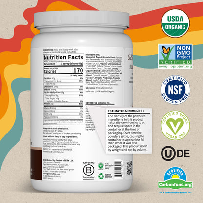 Garden of Life Creamy Organic Vegan Protein Powder + OatMilk, 20g Complete Plant Garden of LifeBuy Supplements Australia