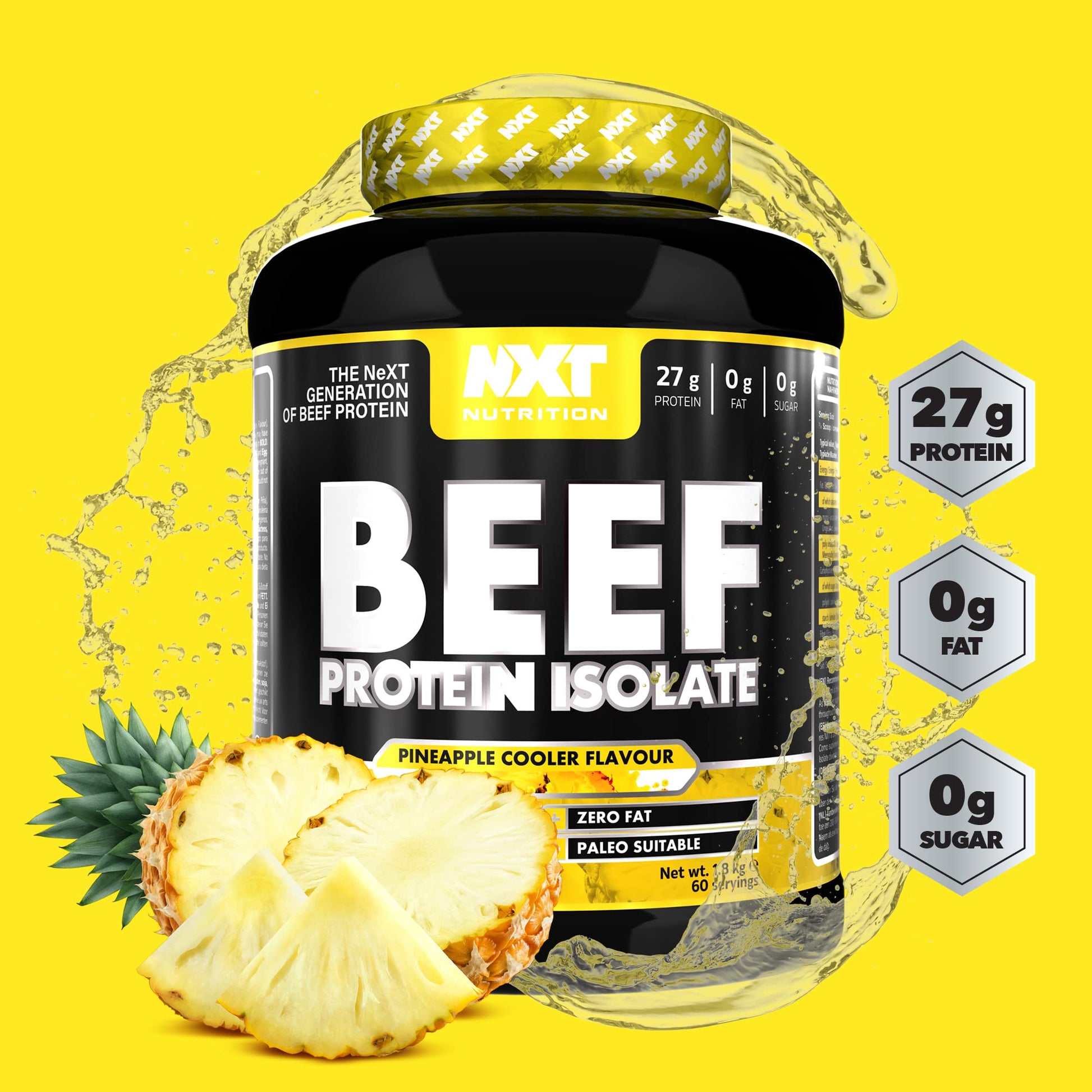 NXT Nutrition Beef Protein Isolate Powder - Protein Powder High in Natural Amino Acids NXT NutritionBuy Supplements Australia