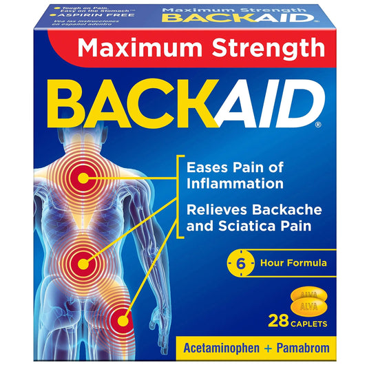 BACKAID Pills 28 Tablets (Pack of 6) BackaidBuy Supplements Australia