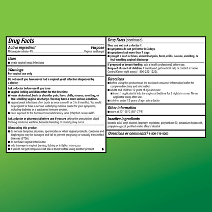 Amazon Basic Care Miconazole 3, Miconazole Nitrate Vaginal Cream (4 Percent), 3-Day Treatment Amazon Basic CareBuy Supplements Australia