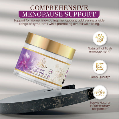 Menopause Supplements for Women - Female Hormone Balance & Immune Support - Mood Swings & Restful Sleep - Valerian Root & Saw Palmetto - Black Cohosh for Menopause Hot Flashes Relief - 60 Capsules Venus VitalityBuy Supplements Australia