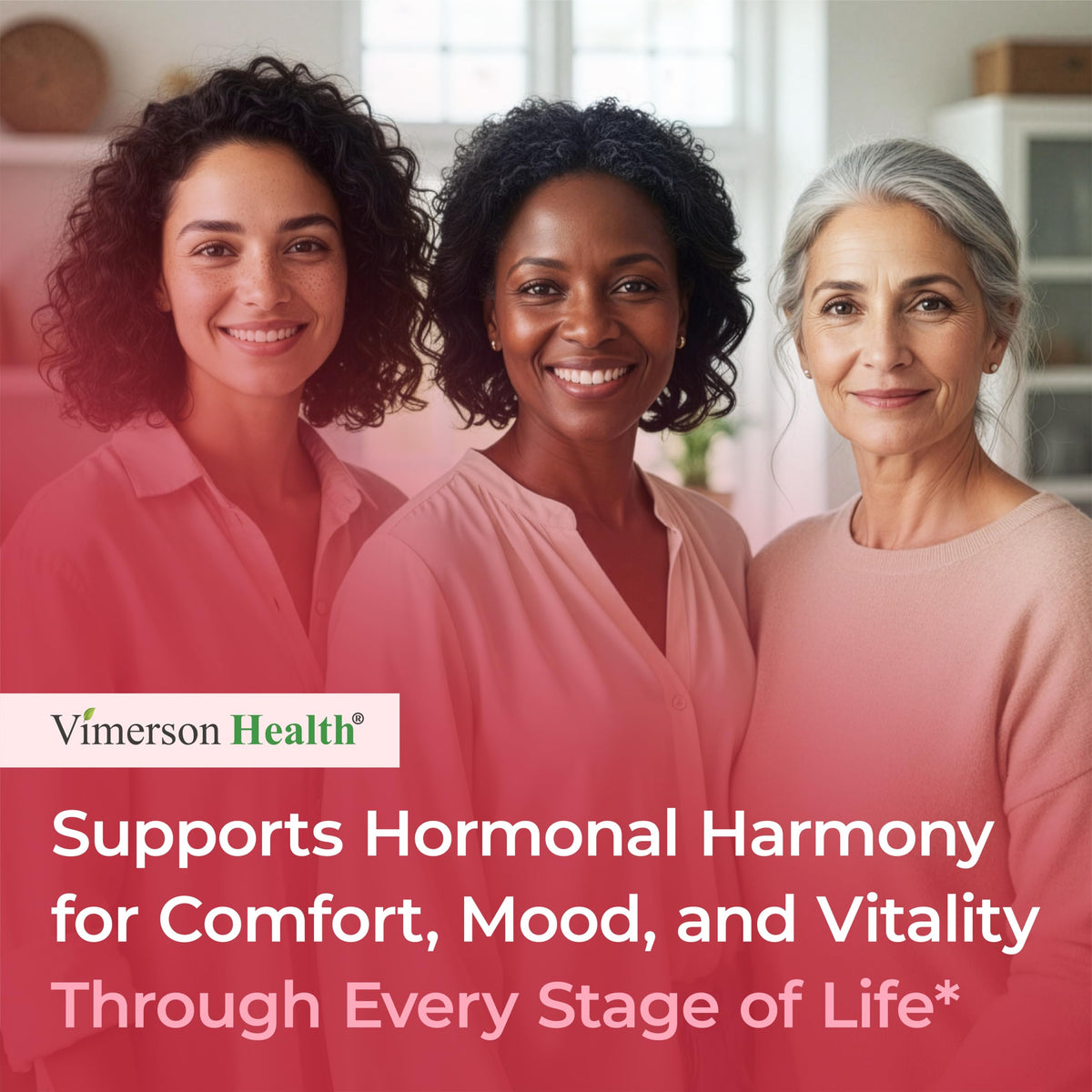 Hormone Harmony for Women with Black Cohosh, Dong Quai & Red Clover – Natural Hormone Balance for Women of All Ages – Supports PMS, Menopause & Mood – Women’s Hormone Balance Supplement – 60 Capsules Vimerson HealthBuy Supplements Australia