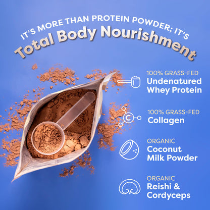 FlavCity Protein Powder Smoothie, Chocolate Peanut Butter - 100% Grass-Fed Whey Pro FlavCityBuy Supplements Australia