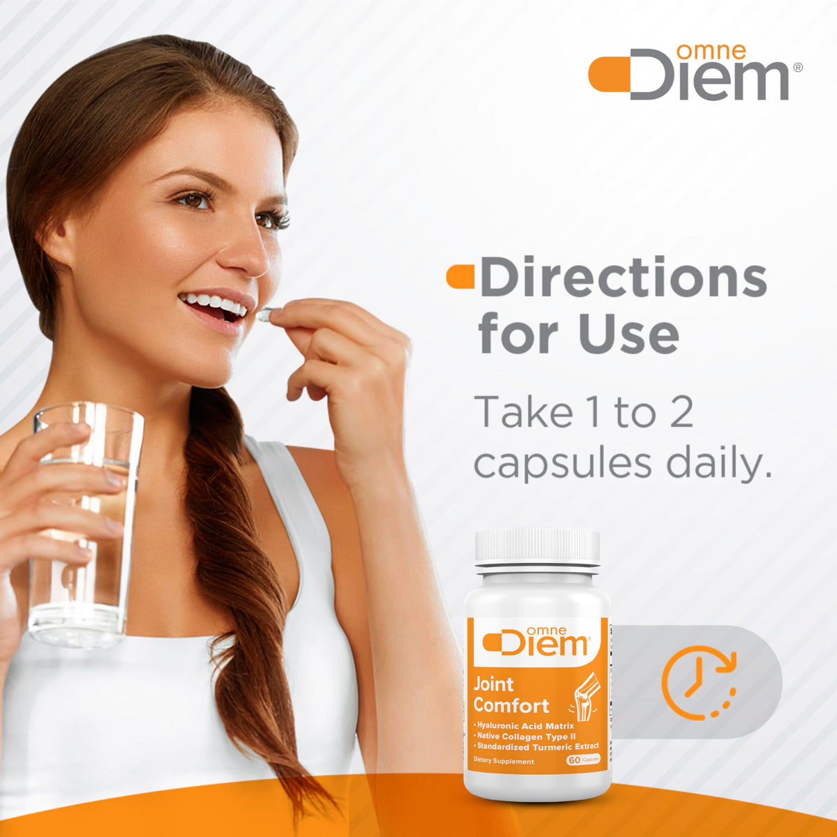 OmneDiem Joint Comfort with ZOARA, 60 Capsules – Dietary Supplement for Comprehensive Joint Care & Comfort Omne DiemBuy Supplements Australia