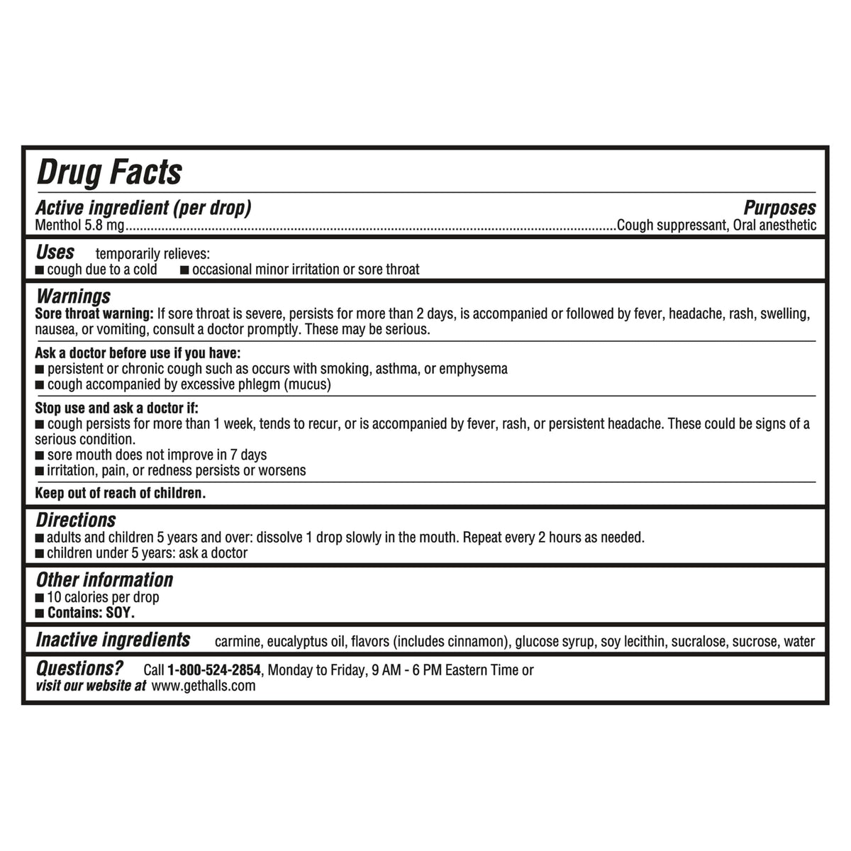 HALLS Cough and Throat Relief Cherry Cough Drops, Bulk Pack, 200 Drops HALLS buy supplements Au