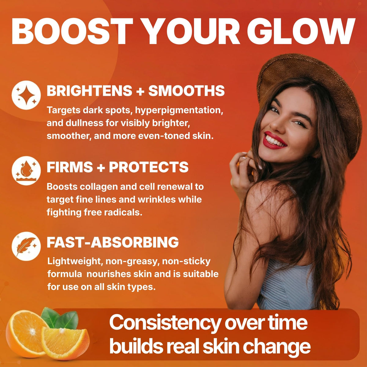 GlowMedik Vitamin C Serum for Face - Illuminating Brightening Serum for Dark Spots - Dark Spot Corrector with Hyaluronic Acid & Vitamin E - Fine Lines & Wrinkles, Sensitive Skin, Made in USA 1 fl oz Glowmedik buy supplements Au