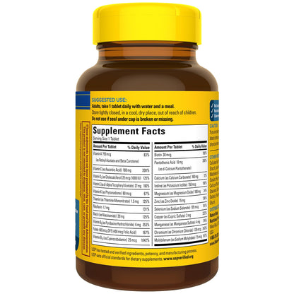 Nature Made Multivitamin for Men Over 50, Mens Multivitamins 50 Plus, Daily Nutritional Support, Nature Made Multi Vitamins Nature MadeBuy Supplements Australia