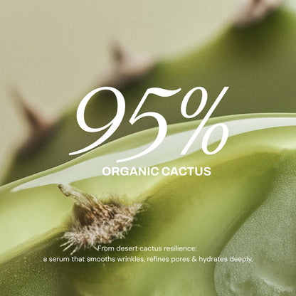 Whamisa Organic Cactus Magic Serum, Anti-Wrinkle & Brightening, Renewing Care, Skin Barrier Support, Fermented Ingredients, Hydrating, Facial Ampoule, Pore Refining, Korean Skin Care (32ml) Whamisa buy supplements Au