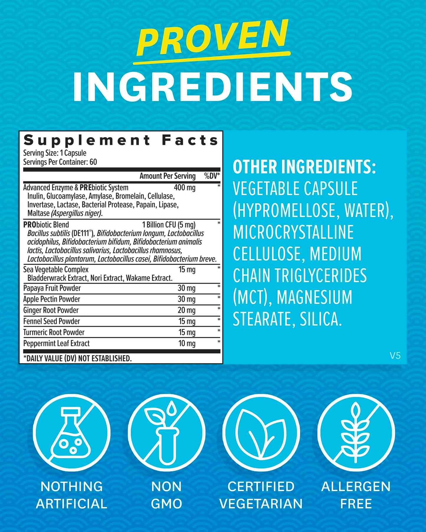 Zenwise Health Digestive Enzymes - Probiotic Multi Enzymes with Probiotics Zenwise HealthBuy Supplements Australia