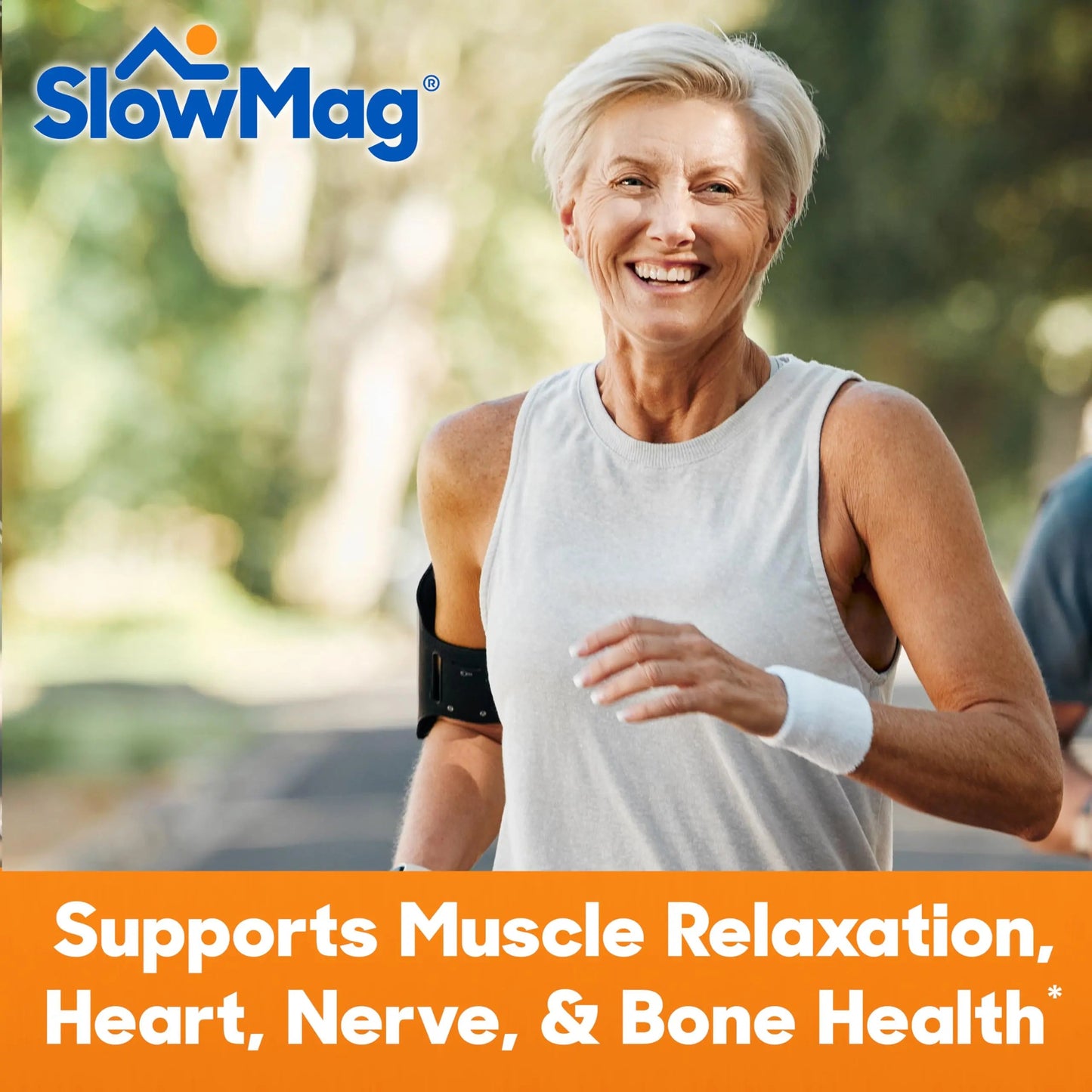 SlowMag Muscle & Heart Magnesium Chloride Supplement with Calcium, 120 Count, Supports Muscle Relaxation, Heart, Nerve & Bone Health, High Absorption Slow-MagBuy Supplements Australia