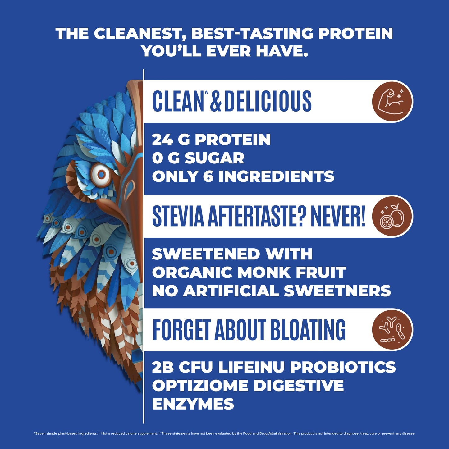 BIRDMAN Falcon Vegan Protein Powder Organic, Stevia & Sugar Free, Plant Based Protein BIRDMANBuy Supplements Australia