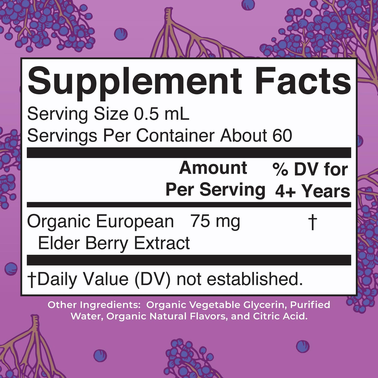 MaryRuth Organics USDA Organic Elderberry Liquid Drops for Kids | Vegan Elderberry Extract Organic Glycerin | Immune Support Supplement | Overall Health | Formulated for Ages 4-13 | 1oz MARYRUTH'SBuy Supplements Australia