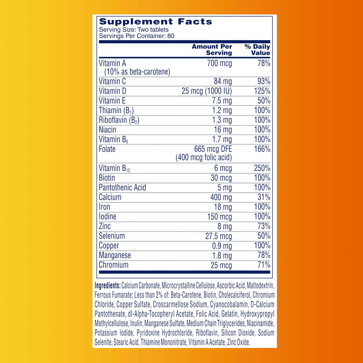 One A Day Women’s Petites Multivitamin,Supplement with Vitamin A, C, D, E and Zinc for Immune Health Support, B Vitamins, Biotin, Folate (as folic acid) ONE A DAYBuy Supplements Australia