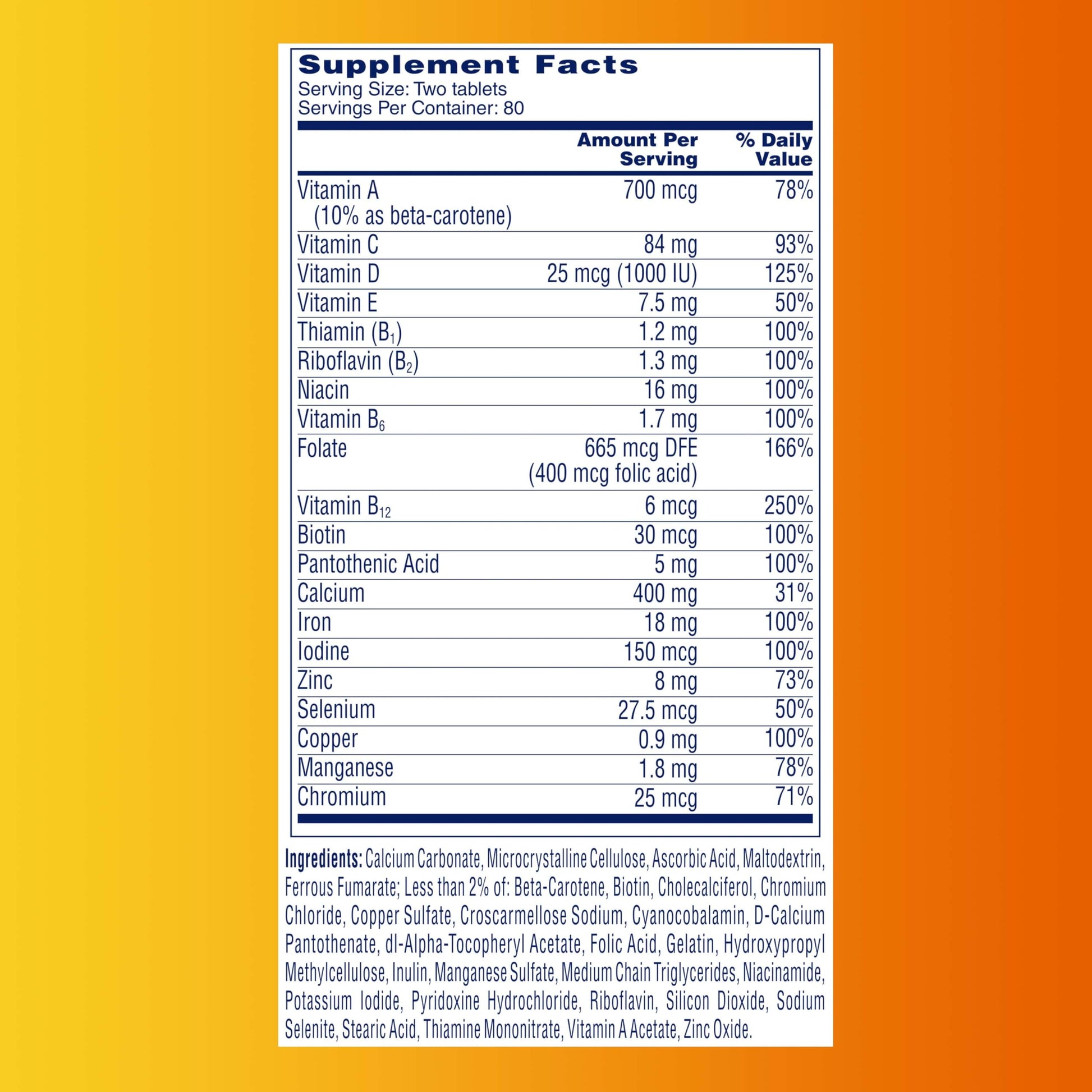 One A Day Women’s Petites Multivitamin,Supplement with Vitamin A, C, D, E and Zinc for Immune Health Support, B Vitamins, Biotin, Folate (as folic acid) & more,Tablet, 160 count ONE A DAYBuy Supplements Australia