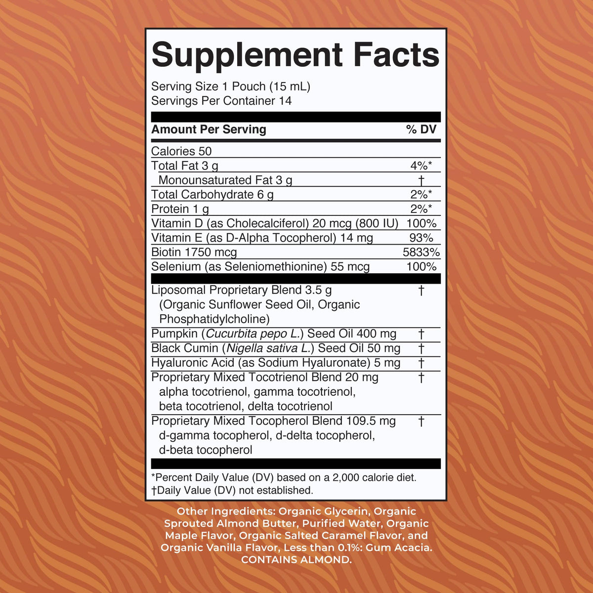 MaryRuth Organics Hair Growth Vitamins, Sugar & Gluten Free, Liquid Hair Vitamins with Vitamin D3, Vitamin E Biotin Hyaluronic Acid, Selenium for Hair & Skin Care Vegan, Non-GMO, 14-0.5 Fl Oz Pouches MARYRUTH'SBuy Supplements Australia