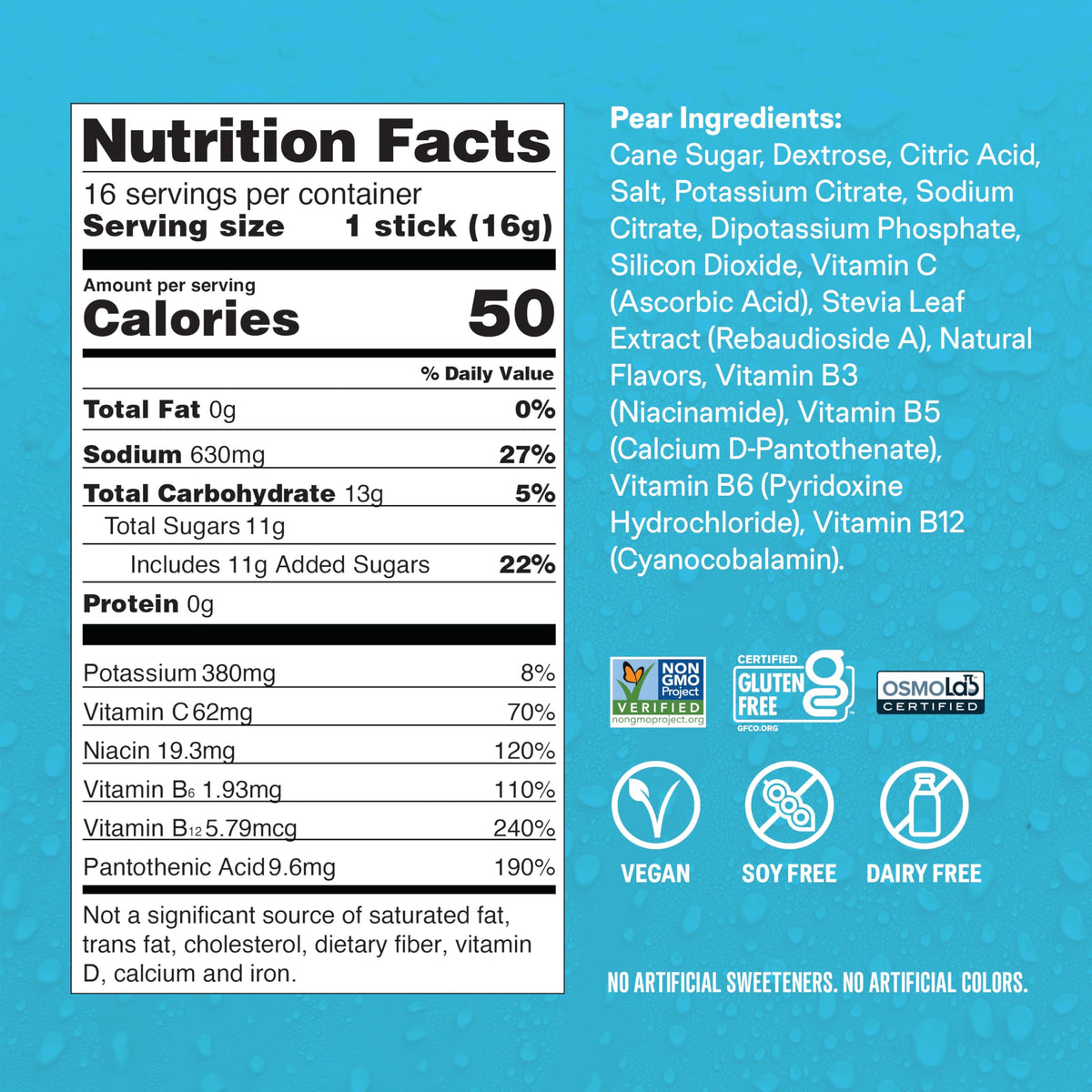 Liquid I.V.® Hydration Multiplier - Pear | Electrolyte Powder Drink Mix | 1 Pack (16 Servings) Liquid I.V.Buy Supplements Australia