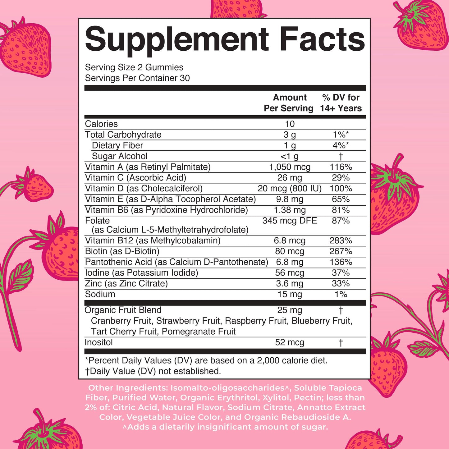 MaryRuth Organics Women's Immune Support Multivitamin Gummies | Ages 14+ | Skin Health | Gummy Vitamins for Women | Sugar-Free | Vegan | Non-GMO | 60 Count MARYRUTH'SBuy Supplements Australia