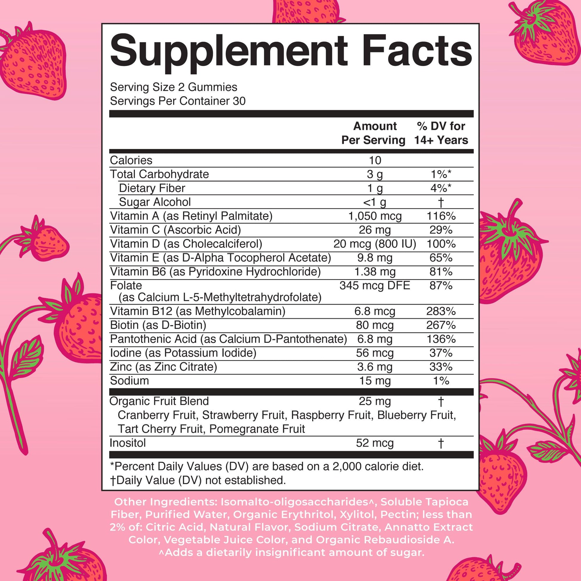 MaryRuth Organics Women's Immune Support Multivitamin Gummies | Ages 14+ | Skin Health | Gummy Vitamins for Women | Sugar-Free | Vegan | Non-GMO | 60 Count MARYRUTH'SBuy Supplements Australia