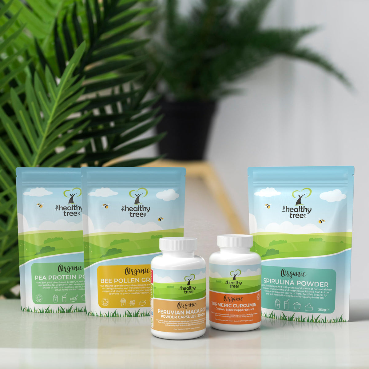 Organic Pea Protein Powder - European Vegan Protein Powder by TheHealthyTree Company TheHealthyTree CompanyBuy Supplements Australia