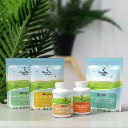 Organic Pea Protein Powder - European Vegan Protein Powder by TheHealthyTree Company TheHealthyTree CompanyBuy Supplements Australia