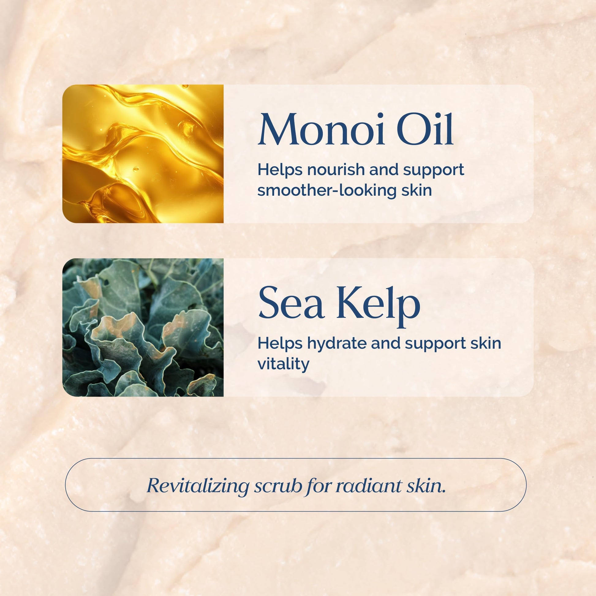 Exfoliating Face Scrub with Monoi Oil & Sea Kelp – Clarifying & Firming Facial Exfoliator with Natural Pumice – Vegan, Paraben-Free, 5.1 fl oz VITAMINS AND SEA BEAUTY buy supplements Au