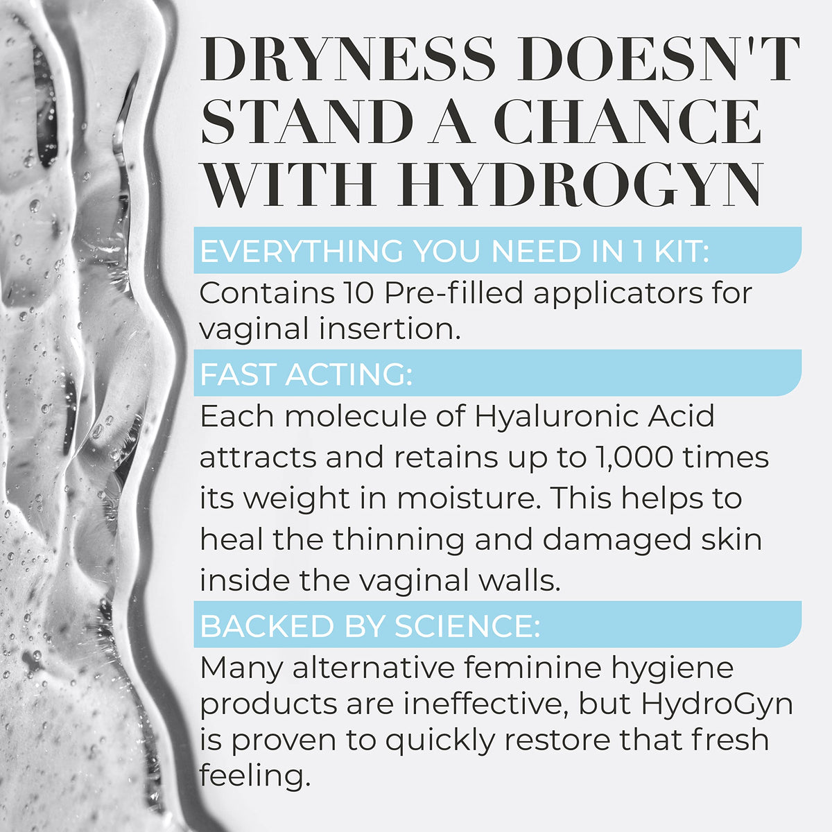 Terramed Just Think Comfort Hydro GYN Vaginal Moisturizer | Long-Lasting Dryness Terramed Just Think ComfortBuy Supplements Australia