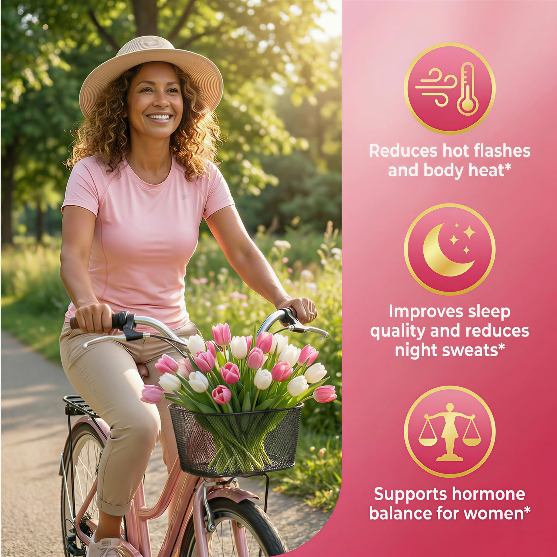 Sugar Free Menopause Supplement Gummies for Women, Menopause Probiotics (10 Billion CFU) Filled Gummy with Ashwagandha, Dong Quai & Black Cohosh for Hot Flashes, Night Sweats, Mood Swings, Gut Health NEVISSBuy Supplements Australia