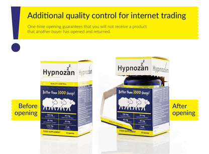 Hypnozan. 60 Easy Nights in Every Pack - 60 Capsules, Just One Before Bed. Natural Vox pharmaceuticaBuy Supplements Australia