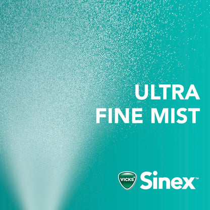 Vicks Sinex Severe Allergy & Sinus Nasal Spray, Original Ultra Fine Mist, Decongestant Relief from Nasal Congestion, Sinus Pressure Relief, 265 Sprays (2 Count) Vicks buy supplements Au