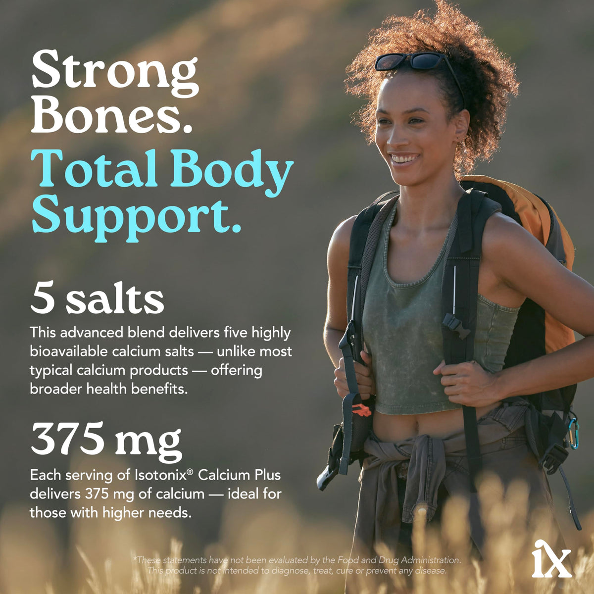 Isotonix Calcium Plus – Calcium Supplement for Women and Men with Magnesium, Vitamin D3, and Vitamin C – Fast Absorbing Isotonic Formula – Calcium Citrate & 5 Salts - 90 Servings IsotonixBuy Supplements Australia
