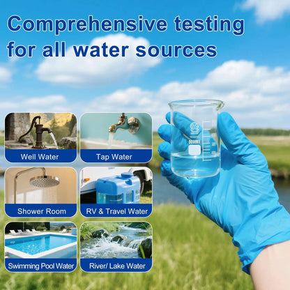 Bacteria Test Kits for Drinking Water - 12 Tests Detect Coliform, E.coli & All Bacteria | Home Quality Testing Kit for Well, Tap, Pool, Hot Tub & City Water | Easy DIY Tester with Free Lab Analysis FunhaostarBuy Supplements Australia