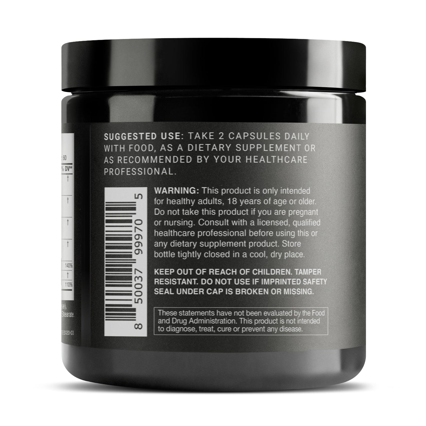 Elite T Formula - Ultra High Potency 200:1 Tongkat Ali, 30:1 Fadogia & 25% Withanolides Ashwagandha - Tribulus with 95% Saponins, Zinc, Boron & Copper - Third-Party Lab Tested - 120 Capsules Toniiq buy supplements Au