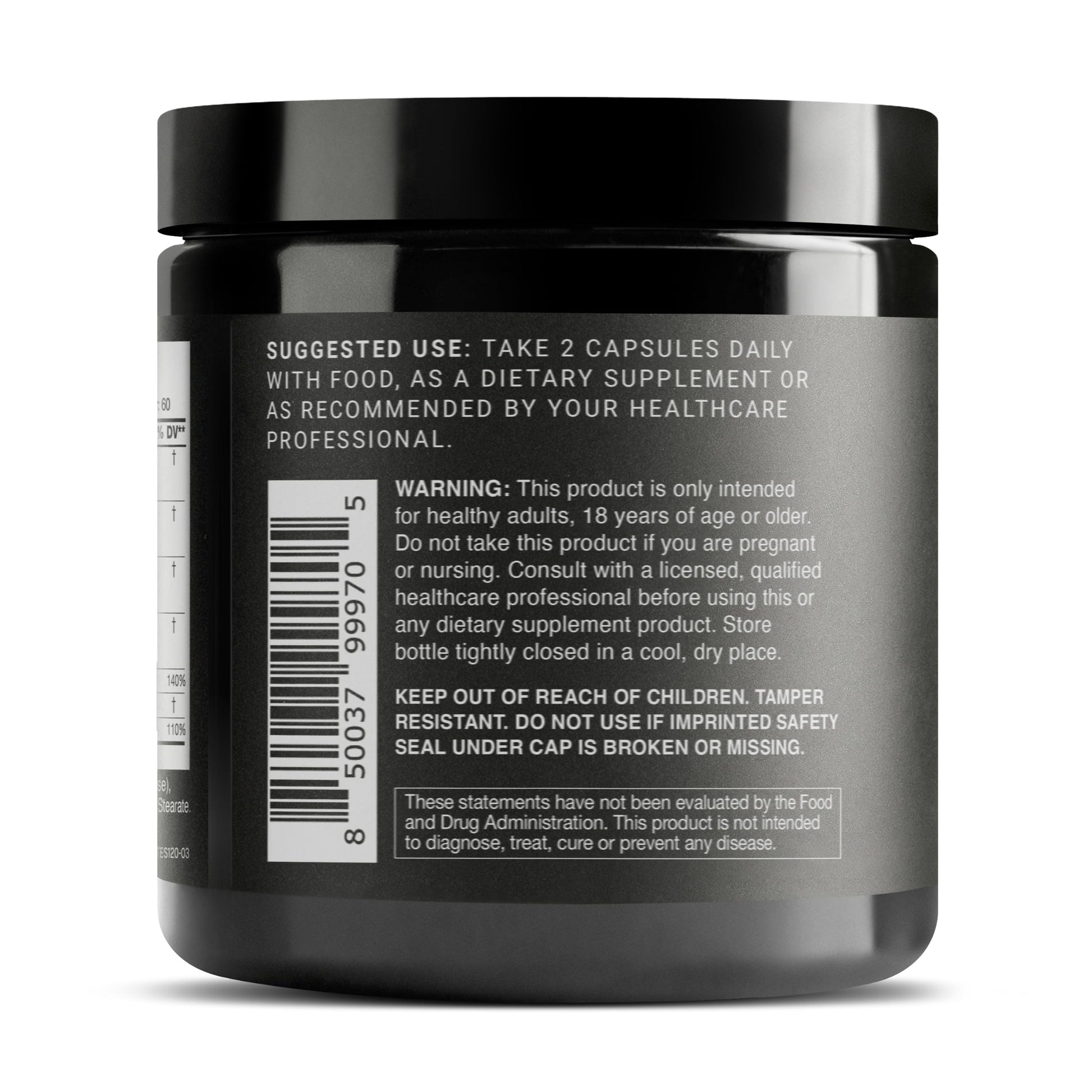 Elite T Formula - Ultra High Potency 200:1 Tongkat Ali, 30:1 Fadogia & 25% Withanolides Ashwagandha - Tribulus with 95% Saponins, Zinc, Boron & Copper - Third-Party Lab Tested - 120 Capsules Toniiq buy supplements Au