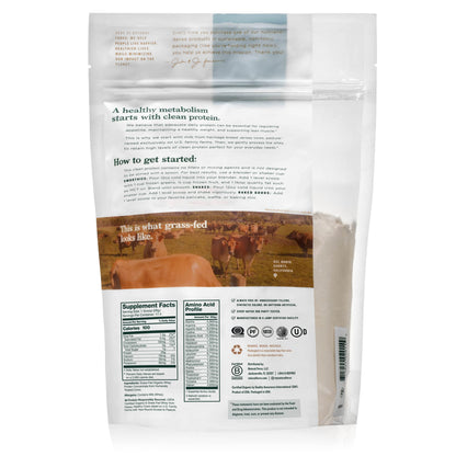 Natural Force Grass Fed Organic Whey Protein Powder – Non GMO Verified, Humane Natural ForceBuy Supplements Australia