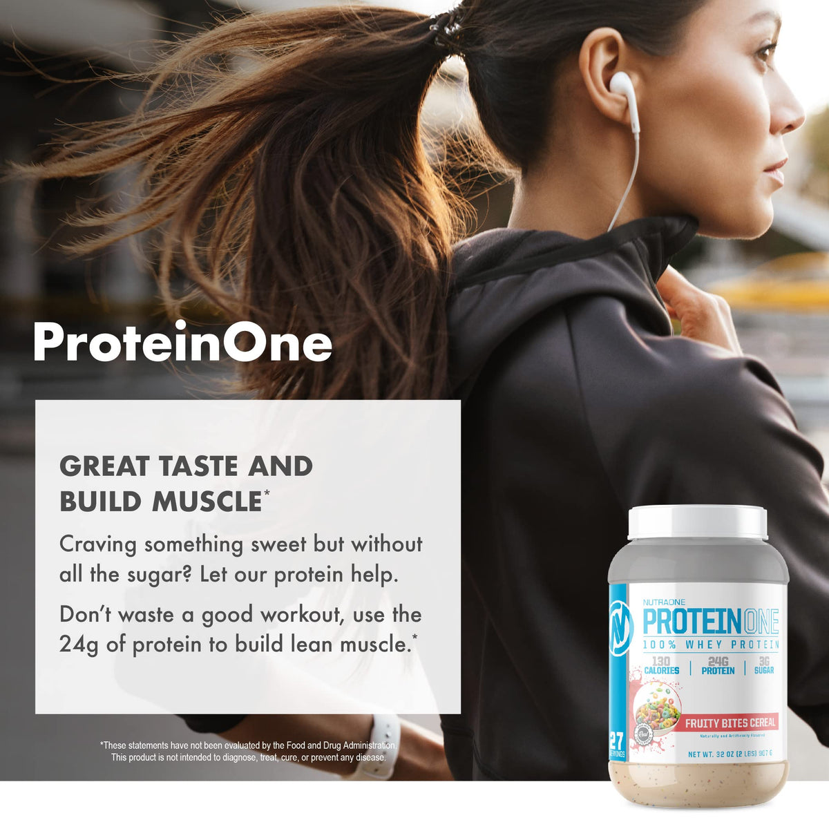 NutraOne ProteinOne Whey Protein Promote Recovery and Build Muscle with a Protein NutraOneBuy Supplements Australia